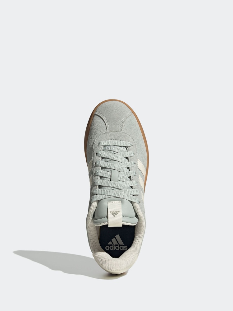 adidas Grey VL Court 3.0 Trainers - Image 5 of 9