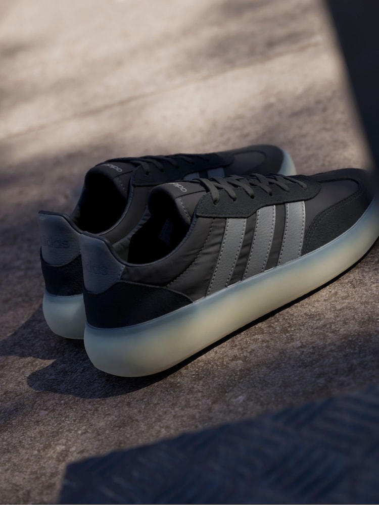 adidas Black Barreda Decode Trainers - Image 4 of 16
