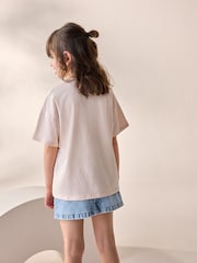 Pink/Gold Sequin Star T-Shirt (3-16yrs) - Image 3 of 3