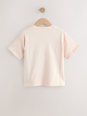 Pink/Gold Sequin Star T-Shirt (3-16yrs) - Image 5 of 8
