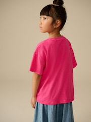 Pink Beaded T-Shirt (3-16yrs) - Image 3 of 8