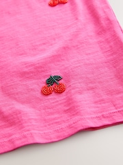 Pink Beaded T-Shirt (3-16yrs) - Image 8 of 8