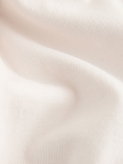 Ecru Sequin Crochet Heart Frill Sleeve T-Shirt (3-16yrs) - Image 9 of 9