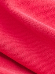 Red 100% Cotton Sequin Heart Print T-Shirt (3-16yrs) - Image 7 of 8