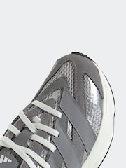adidas Originals Grey Pink Light Blaze Trainers - Image 7 of 10