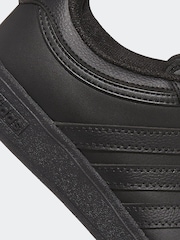 adidas Black Grey Hoops Mid Trainers - Image 6 of 10