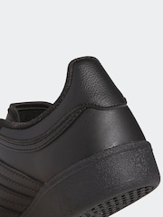 adidas Black Grey Hoops Mid Trainers - Image 7 of 10