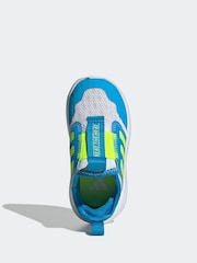 adidas Grey Tensaur Comfort Shoes - Image 8 of 10