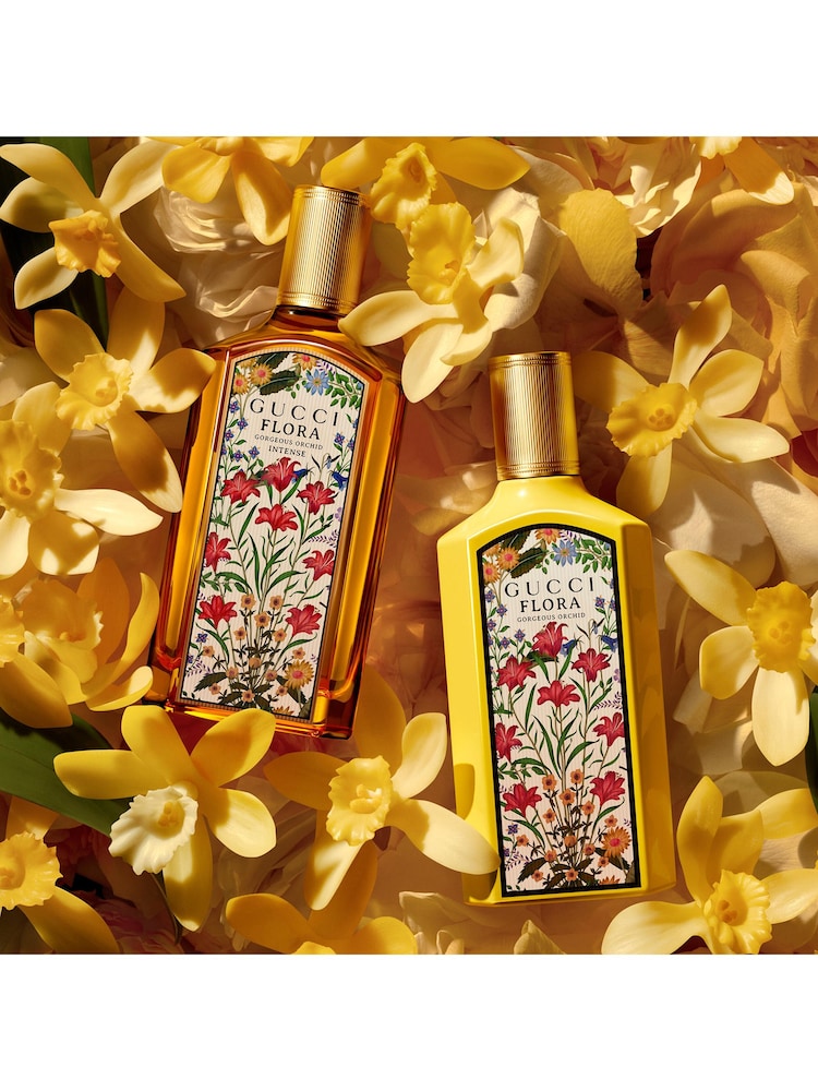 Gucci 100ml Flora Gorgeous Orchid Eau de Parfum Intense - Image 5 of 5 Gucci 100ml Flora Gorgeous Orchid Eau de Parfum Intense - Image 5 of 5