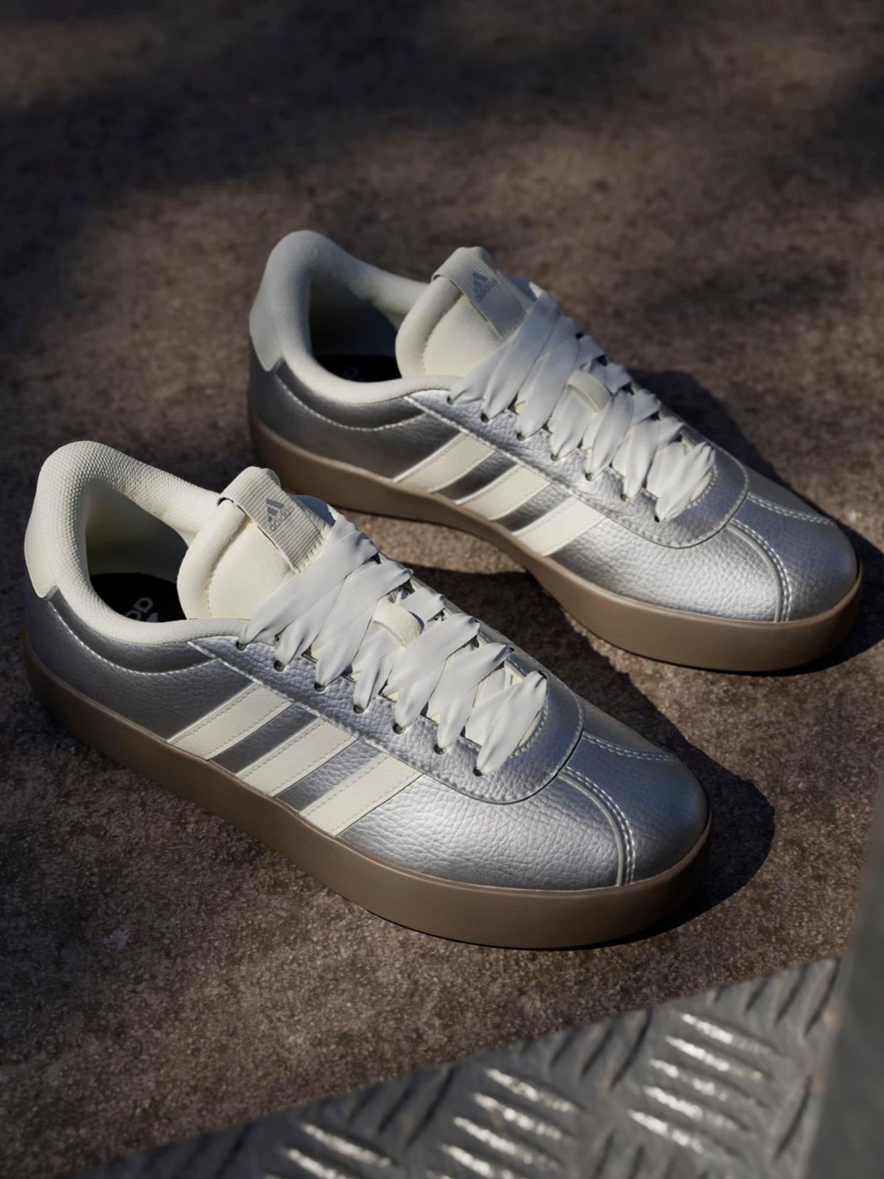 Buy adidas Silver VL Court 3.0 Trainers from Next USA