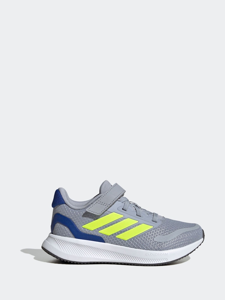 Gris - adidas Kids Runfalcon 5 Trainers - Image 1 de 9
