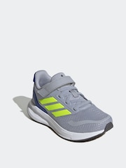 Gris - adidas Kids Runfalcon 5 Trainers - Image 3 de 9