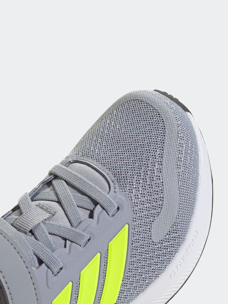 adidas Grey Kids Runfalcon 5 Trainers - Image 8 of 9