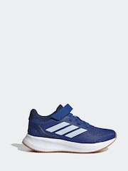 Bleu - adidas Kids Runfalcon 5 Trainers - Image 1 de 9