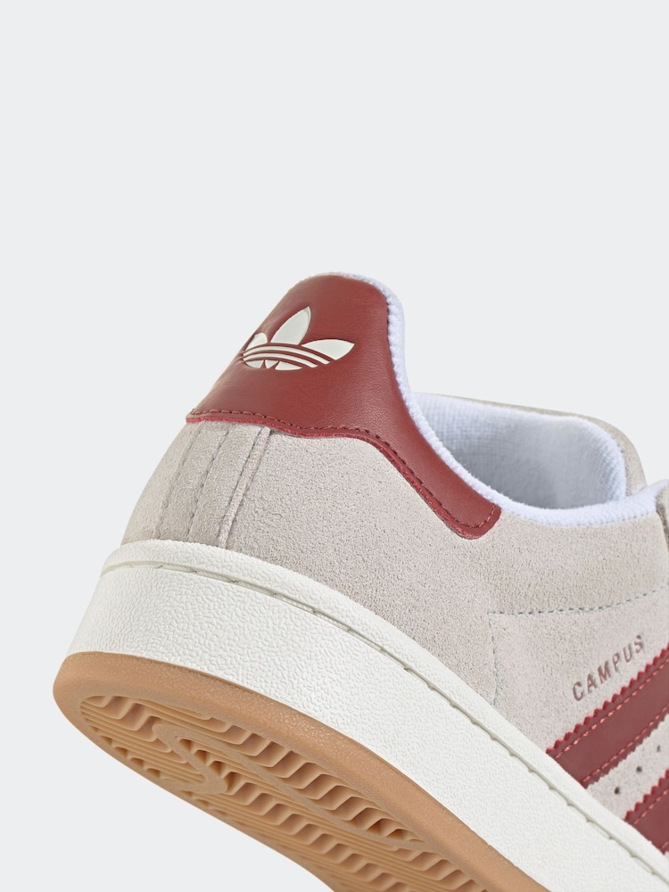 adidas Originals White Campus 00s Trainers - Image 8 of 9
