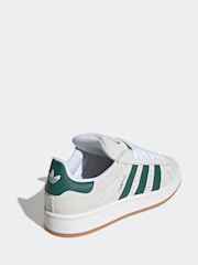 adidas Originals Beige/Green Campus 00s Trainers - Image 4 of 9