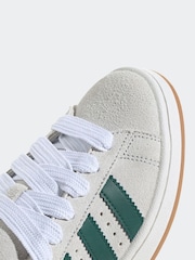 adidas Originals Beige/Green Campus 00s Trainers - Image 8 of 9