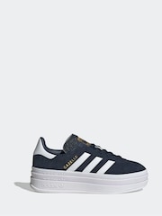adidas Originals Blue Sky Gazelle Bold Trainers - Image 1 of 9