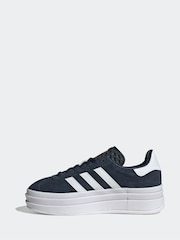 adidas Originals Blue Sky Gazelle Bold Trainers - Image 2 of 9