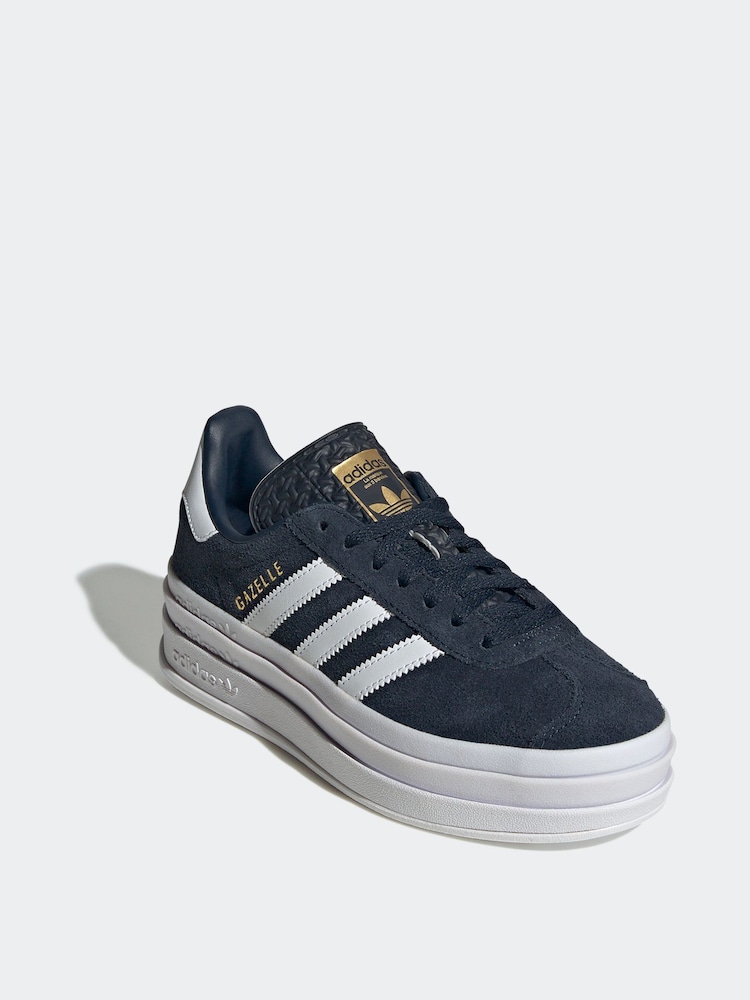 adidas Originals Blue Sky Gazelle Bold Trainers - Image 3 of 9