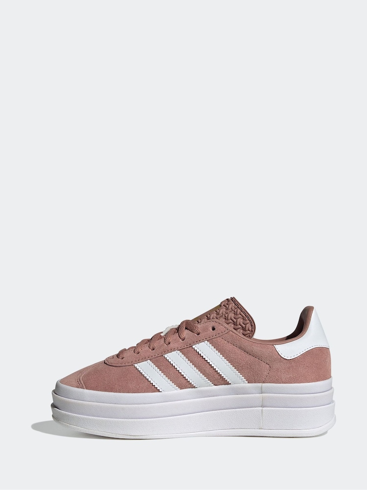 adidas Originals Pink Gazelle Bold Trainers - Image 2 of 9