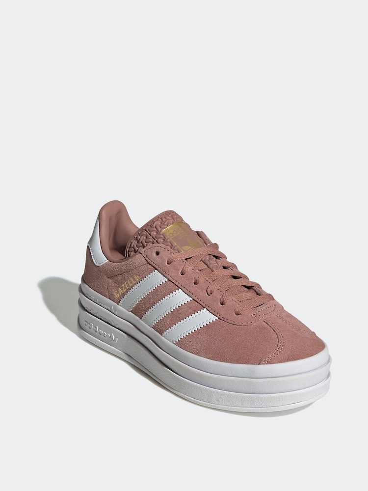 adidas Originals Pink Gazelle Bold Trainers - Image 3 of 9