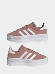 adidas Originals Pink Gazelle Bold Trainers - Image 5 of 9