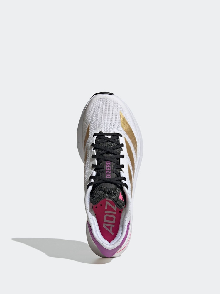 adidas White Adizero SL2 Trainers - Image 9 of 13