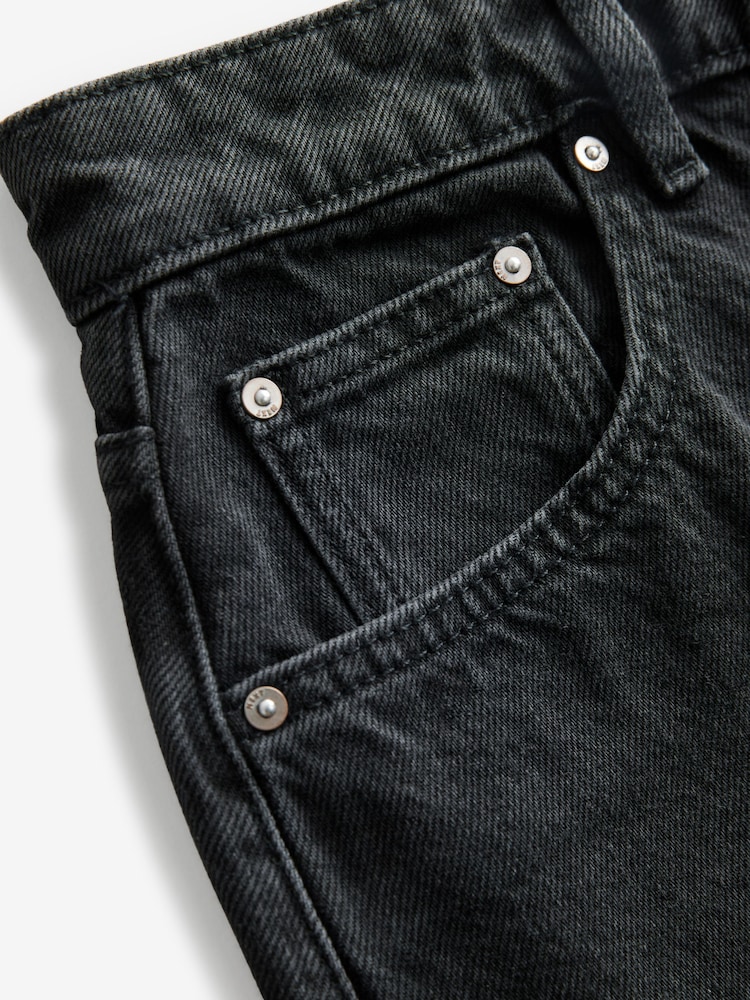 Noir - Maxi Denim 100% Jupe en coton - Image 7 of 7