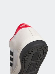 adidas Grey Rapid Court Low Trainers - Image 10 of 10