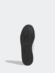 adidas Grey Rapid Court Low Trainers - Image 8 of 10