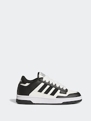 adidas Black Rapid Court Trainers - Image 1 of 9