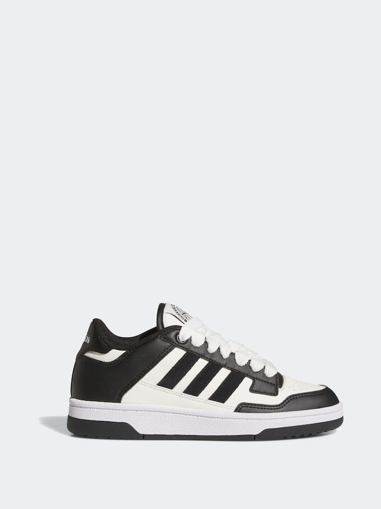 adidas Black Rapid Court Trainers - Image 1 of 9