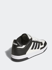 adidas Black Rapid Court Trainers - Image 4 of 9