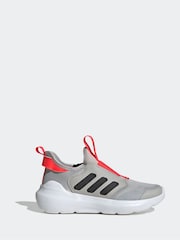 adidas Grey Tensaur Comfort Trainers - Image 1 of 9