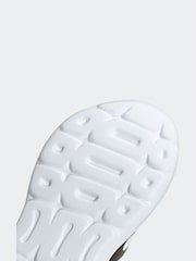 adidas Black/White Kids Tensaur Comfort Trainers - Image 9 of 9