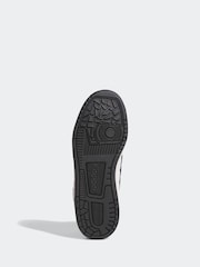 adidas Grey Black Rapid Court Mid Trainers - Image 5 of 8