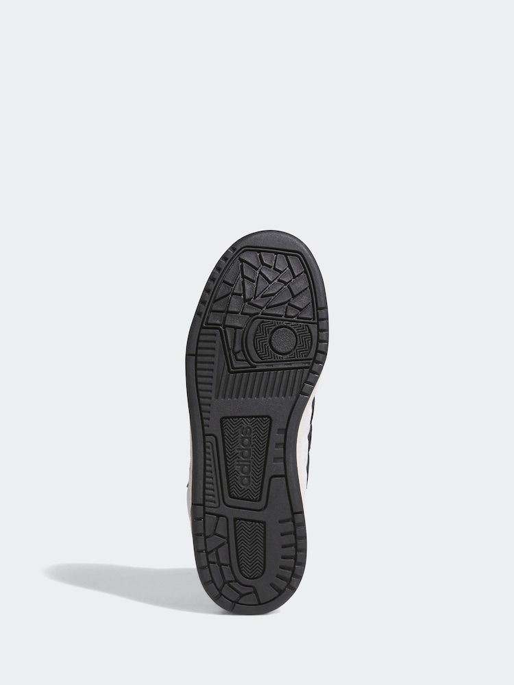 رمادي و أسود - adidas Rapid Court Mid Trainers - Image 5 of 8