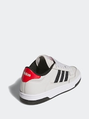 adidas Grey Rapid Court Trainers - Image 4 of 9