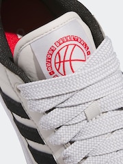 adidas Grey Rapid Court Trainers - Image 8 of 9