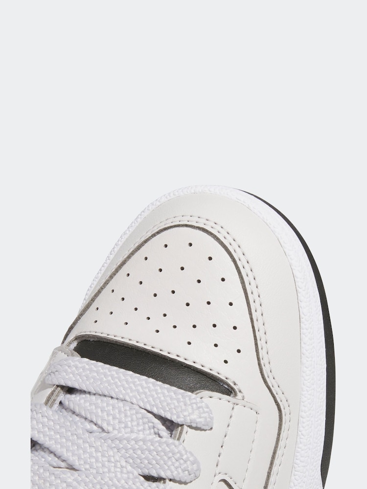 adidas Grey Rapid Court Trainers - Image 9 of 9