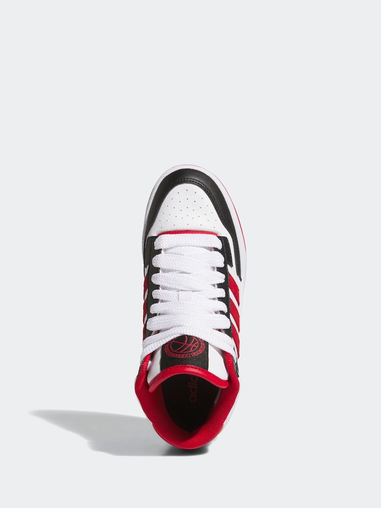 adidas Black Light Rapid Court Mid Trainers - Image 7 of 9