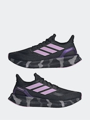 adidas Black Pureboost 5 Running Shoes - Image 5 of 9