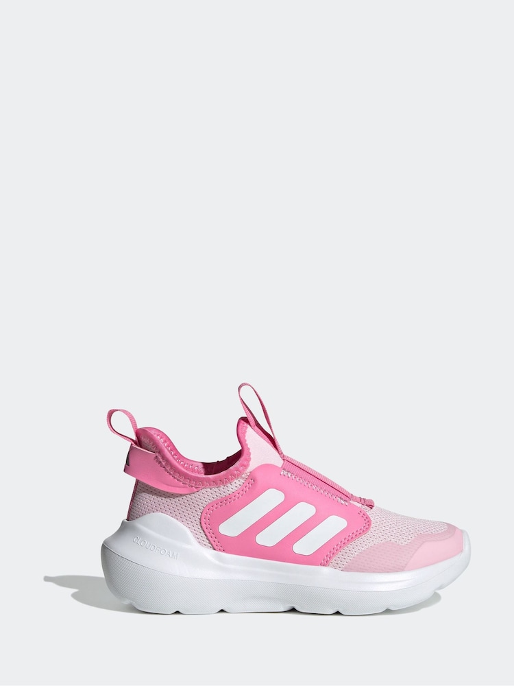وردي/أبيض - adidas Kids Tensaur Comfort Trainers - صورة 1 من 9