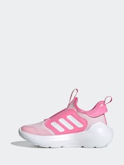 وردي/أبيض - adidas Kids Tensaur Comfort Trainers - صورة 2 من 9
