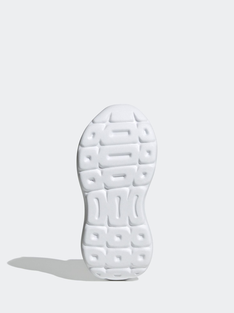 adidas Pink/White Kids Tensaur Comfort Trainers - Image 7 of 9