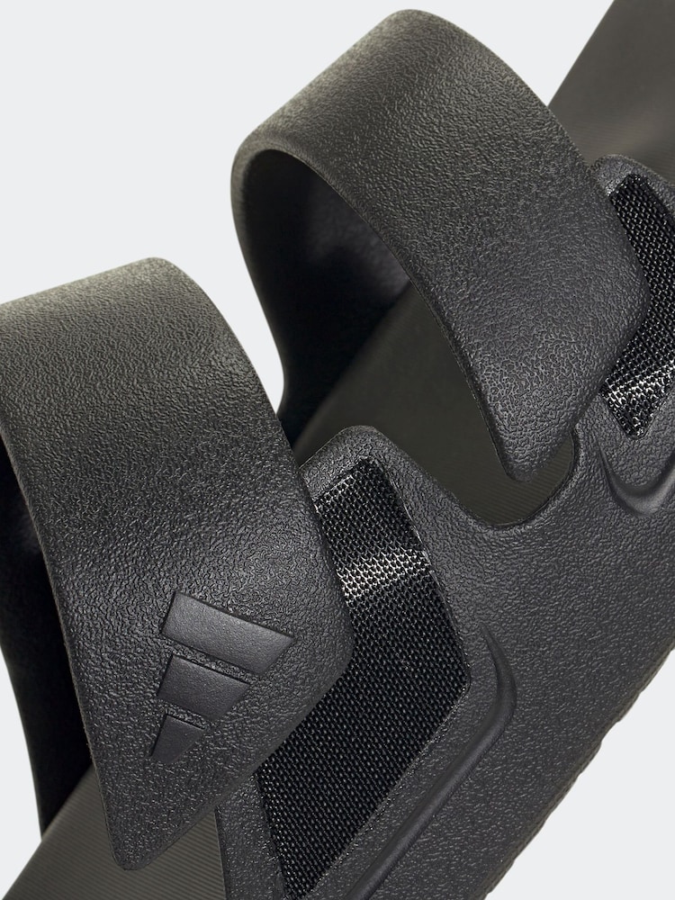 adidas Black Znscape Sandals - Image 9 of 9