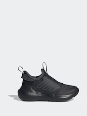 adidas Black Kids Tensaur Comfort Trainers - Image 1 of 9