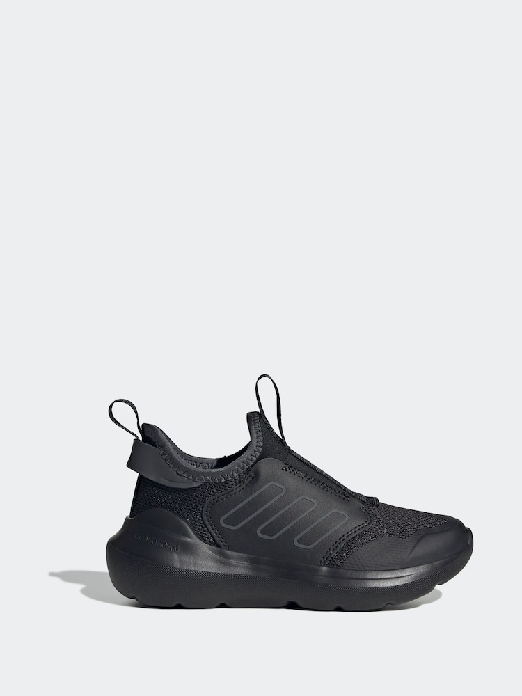 adidas Black Kids Tensaur Comfort Trainers - Image 1 of 9