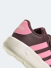 adidas Burgundy/Pink Kids Grand Court 2.0 Shoes - Image 9 of 9